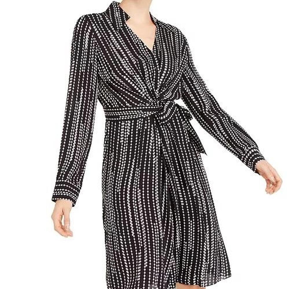 Elie tahari saxon diamond print